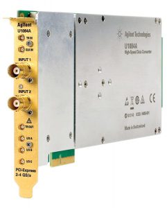 8-bit, 4 GS/s digitizer kaart met realtime signal processing