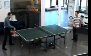 Stereolithografisch pingpongen (video)
