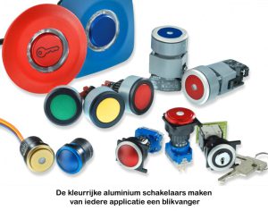 Aluminium schakelaars