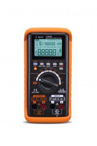 Handheld in fel oranje