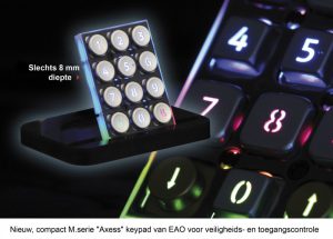 Compact keypad