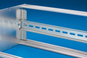 19-inch subracks voor DIN-rails montage