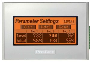 Grafisch touch screen