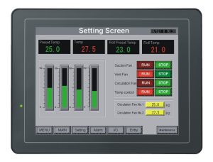 Touchscreen HMI
