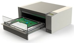 Goedkope zeefdrukker en reflow-oven