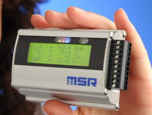Minidatalogger: interne en externe sensoren