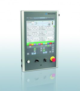 Besturingspaneel met tactile touch screen