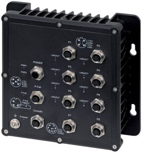 8-poorts IP67 Ethernet switch