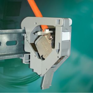 High-speed DIN-railadapter