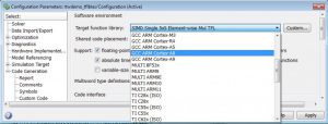 Embedded Coder uitgebreid