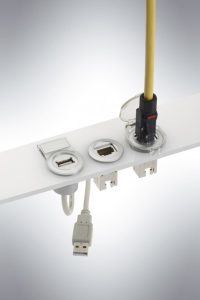 Service-interfaces voor Ethernet en USB