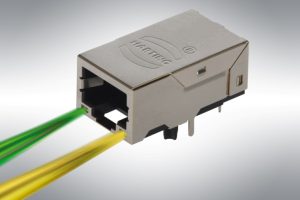 PCB-connector met transformatoren