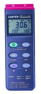 Draagbare digitale thermometers/loggers met RS 232 interface