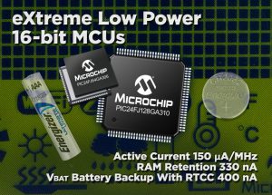 Zuinige 16-bit flash MCU’s