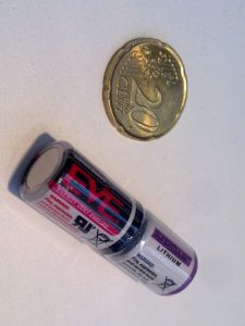 Batterij met geïntegreerde elco