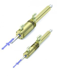 Lineaire-roterende servomotor