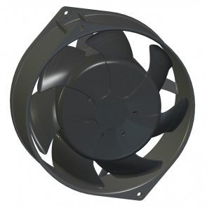Axiaal ventilator met hoge efficiëntie