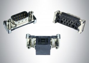 Rechte D-sub SMT connectoren