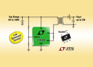 Flyback regulator versimpelt ontwerp