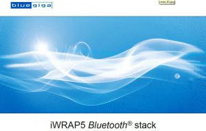 ‘High end’ Bluetooth-software