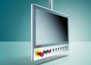 Touch screen met hardware knoppen