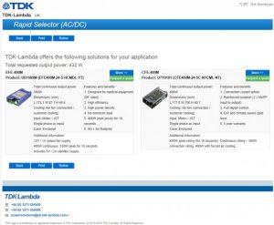 Rapid Selector vervangt parametrische zoekwizard