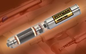 Borstelloze DC-motor met ijzerloze en groefloze stator
