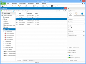 Software voor KNX-installaties