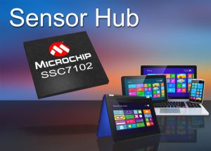 Laagvermogen sensorhub maakt sensorfusie gemakkelijk