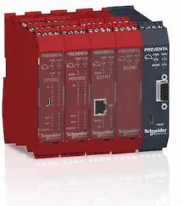 Modulaire safety controller