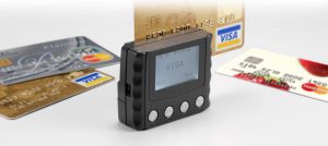 Draagbare creditcard checker