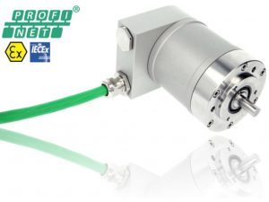 Profinet-encoder voor gevaarlijke omgevingen