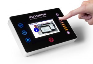 Transparante capacitieve schakelaar