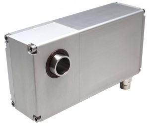 Verstelmotor met doorgaande holle as