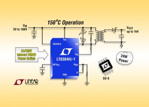 100 V no-opto flyback spanningsregelaar