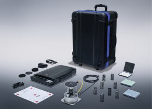 Kracht- en drukmeetsysteem beveiligt mens-robot-collaboratie