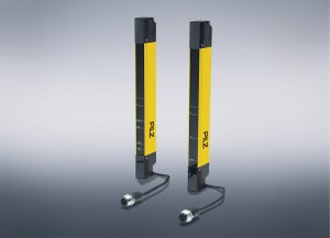 Lichtschermen PSENopt slim – Beveiliging voor krappe ruimtes