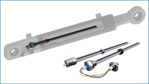 In-cylinder potentiometer voor hydraulische cilinders