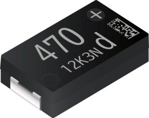 Polymeercondensator met lage ESR