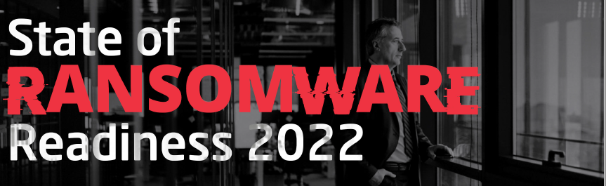 deel voorkant folder 'state of ransomware readiness'