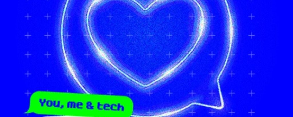 #Valentechhart in blauw