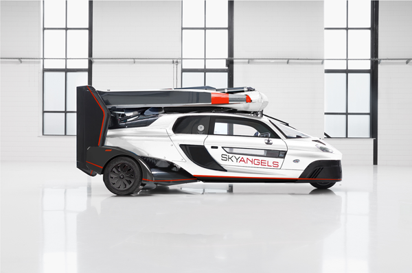 de SkyAngels Air Ambulance versie van de PAL-V 