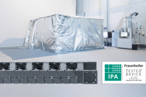 Kabelrups voor droge cleanroom