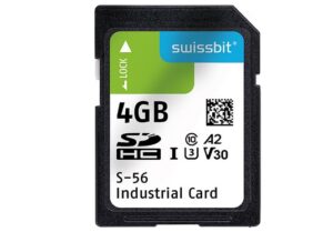 Swissbit e.MMC en SD geheugenkaarten voor IIoT-toepassingen