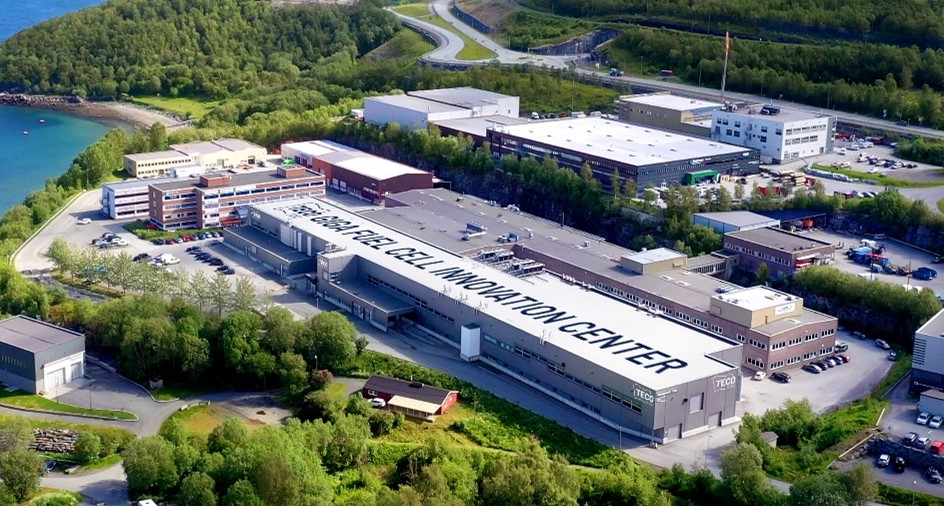 De fabriek van Teco in Narvik