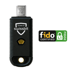 iShield Key Pro met een USB-C interface