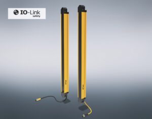 Veiligheidslichtscherm met IO-Link Safety
